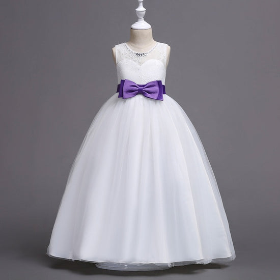 Princess Childrens Flower Girl Confirmation Dress For 4-14T - TulleLux Bridal Crowns &  Accessories 