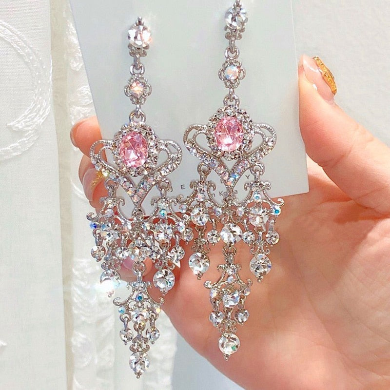 Elegant Vintage Chandelier Earrings | AllFreeJewelryMaking.com