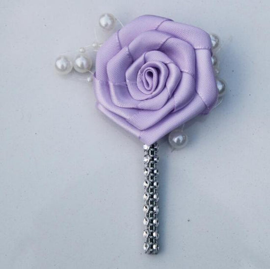 Corsage / Boutonniere Pins Purple Pearl 2 pk/144