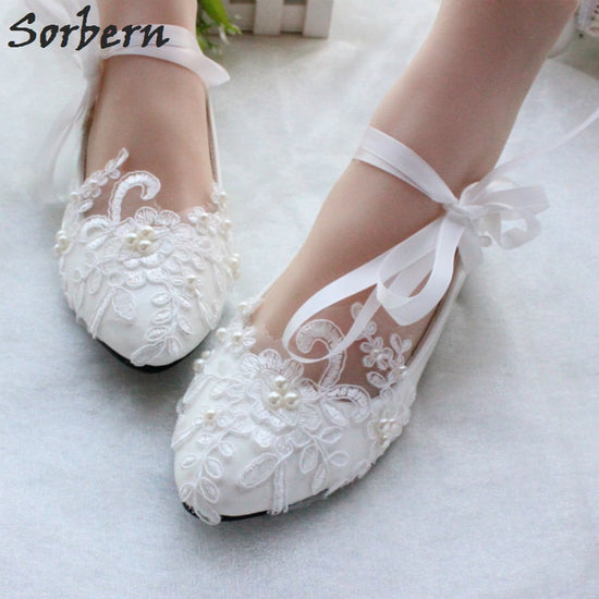 Fashion White or Red Wedding Shoes Pump High Heels Patent Leather Lace Appliques Beaded Bridal Shoes - TulleLux Bridal Crowns &  Accessories 