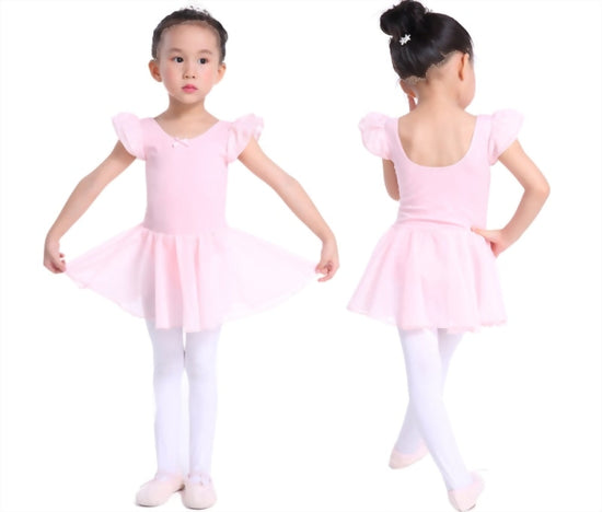 Load image into Gallery viewer, Young Girls Ballet Dress Leotard Tutu Dance Wear Practice Costume
