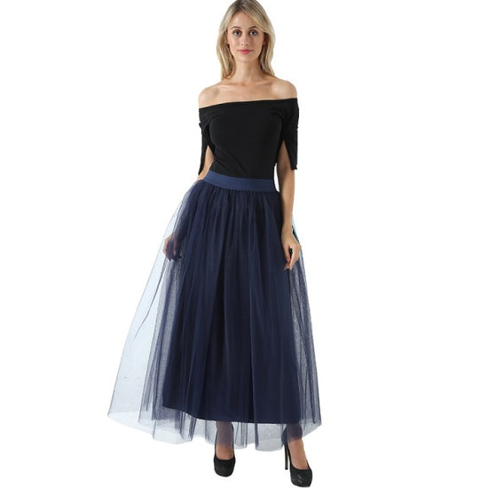 Load image into Gallery viewer, 4 Layer Tulle Bouffant Puffy Fashion Tutu Skirt
