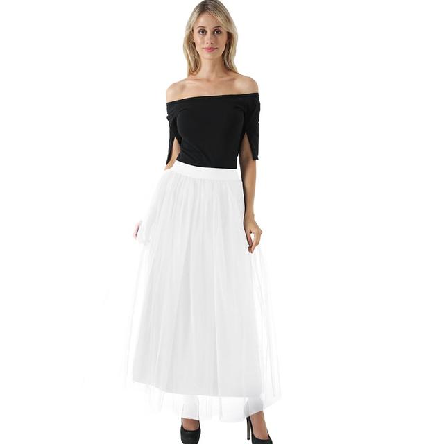 4 Layer Tulle Bouffant Puffy Fashion Tutu Skirt – TulleLux Bridal