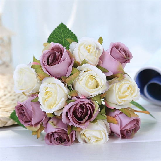 Wedding Bouquet Handle / Bouquet Holder, Stem Cover,Satin & Lace