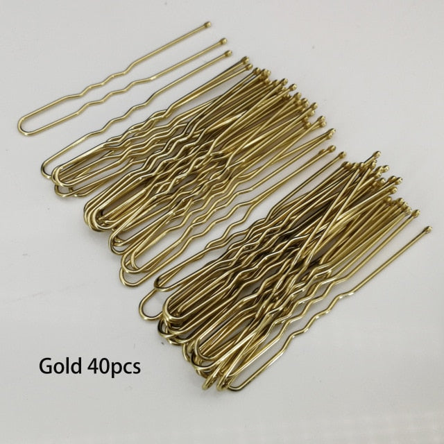 
                      
                        U-shaped Metal Hairpins Simulated Pearl Bridal Tiara Hair Accessories Multiple Combinations - TulleLux Bridal Crowns &  Accessories 
                      
                    