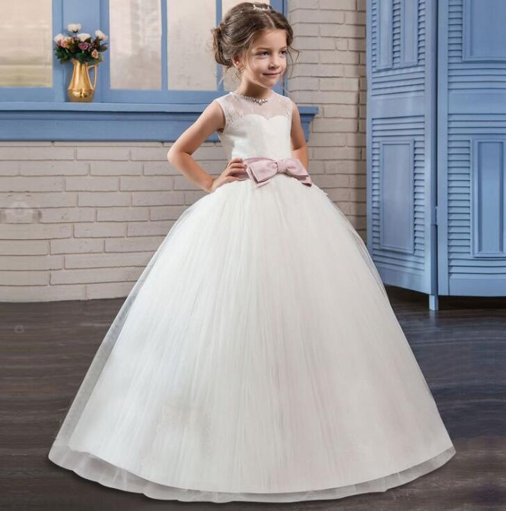 Princess Childrens Flower Girl Confirmation Dress For 4-14T - TulleLux Bridal Crowns &  Accessories 