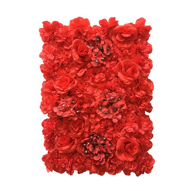 Silk Rose Flower Wall  Wedding Photography Backdrop - TulleLux Bridal Crowns &  Accessories 