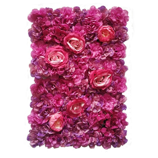 Silk Rose Flower Wall  Wedding Photography Backdrop - TulleLux Bridal Crowns &  Accessories 