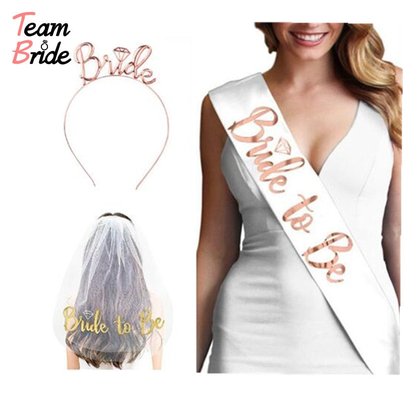 TEAM BRIDE, Bachelorette Party Supplies, Bride Accessories