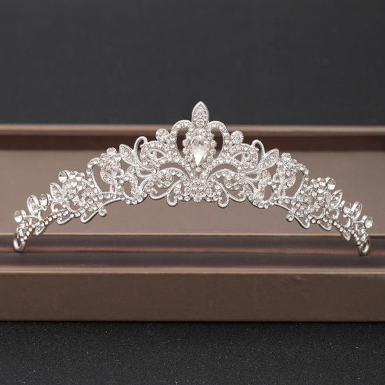 Multi Style Fashion Rhinestones Crystal  Crowns Tiaras - TulleLux Bridal Crowns &  Accessories 