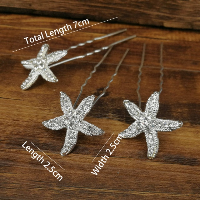 
                      
                        U-shaped Metal Hairpins Simulated Pearl Bridal Tiara Hair Accessories Multiple Combinations - TulleLux Bridal Crowns &  Accessories 
                      
                    