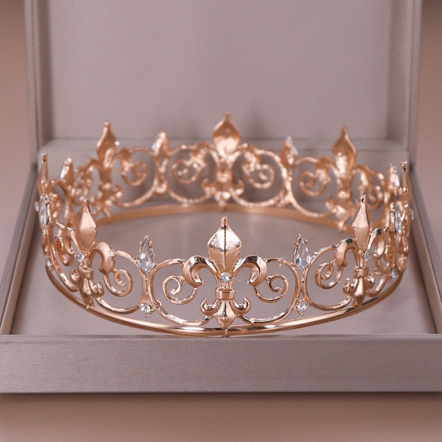 Gold Round Crown 