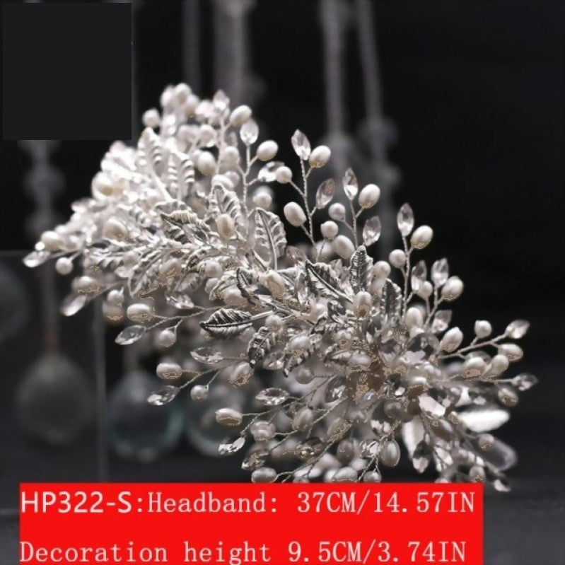 
                      
                        Rhinestone Crystal Hair Piece  Wedding Headpiece for Bride - TulleLux Bridal Crowns &  Accessories 
                      
                    