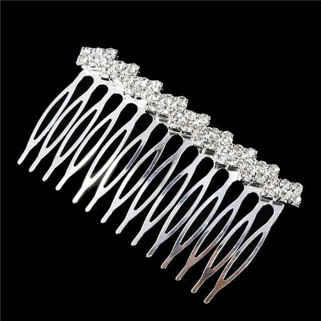 Crystal Pearl Wedding Hair Combs  Bridal  Accessories - TulleLux Bridal Crowns &  Accessories 