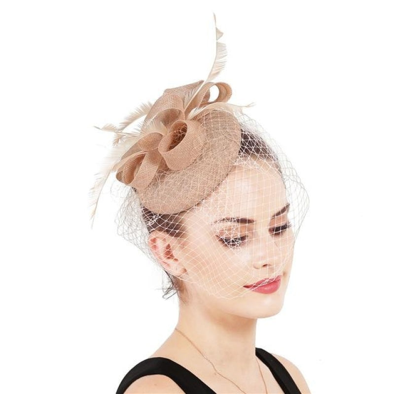 
                      
                        Multiple Colors Classic Mesh Fascinating Hair Clip Bowler Feather Hat Headband - TulleLux Bridal Crowns &  Accessories 
                      
                    