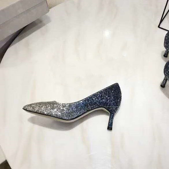 Upscale Decorative Shoe Clips Rhinestone Metal High Heels