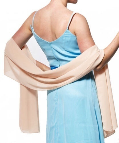 
                      
                        Chiffon Wedding Bridal Shawl Wrap Scarf Wedding Accessories - TulleLux Bridal Crowns &  Accessories 
                      
                    