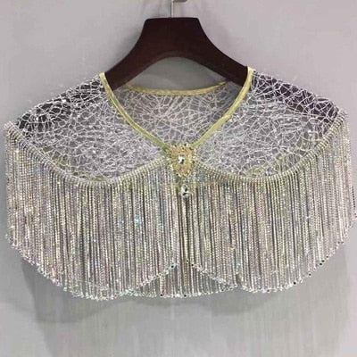 Beading Wedding Wrap Crystal Rhinestone - TulleLux Bridal Crowns &  Accessories 