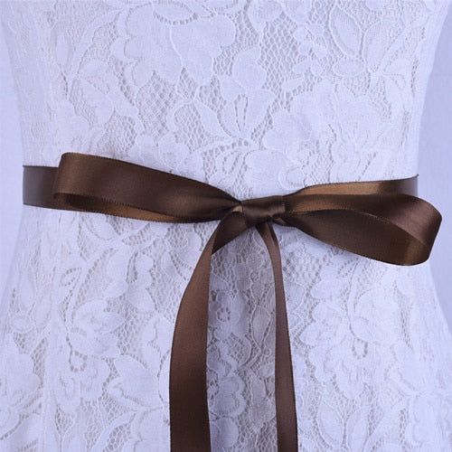 Crystal Wedding Belt Sliver Bridal Rhinestone Wedding Dress Sash - TulleLux Bridal Crowns &  Accessories 