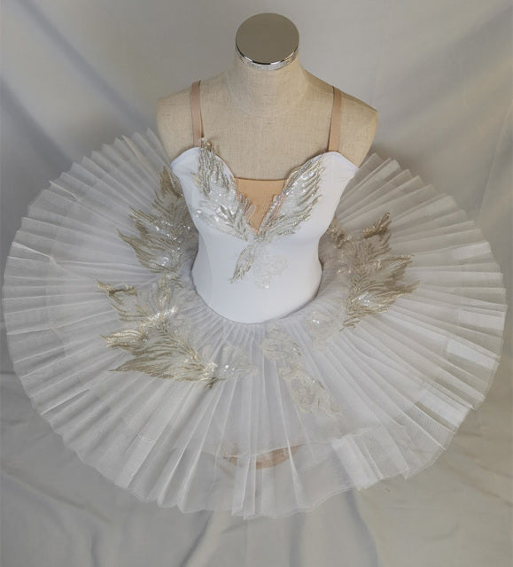 White Swan Lake Tutu For Child Adult Women Ballerina Dance Costume