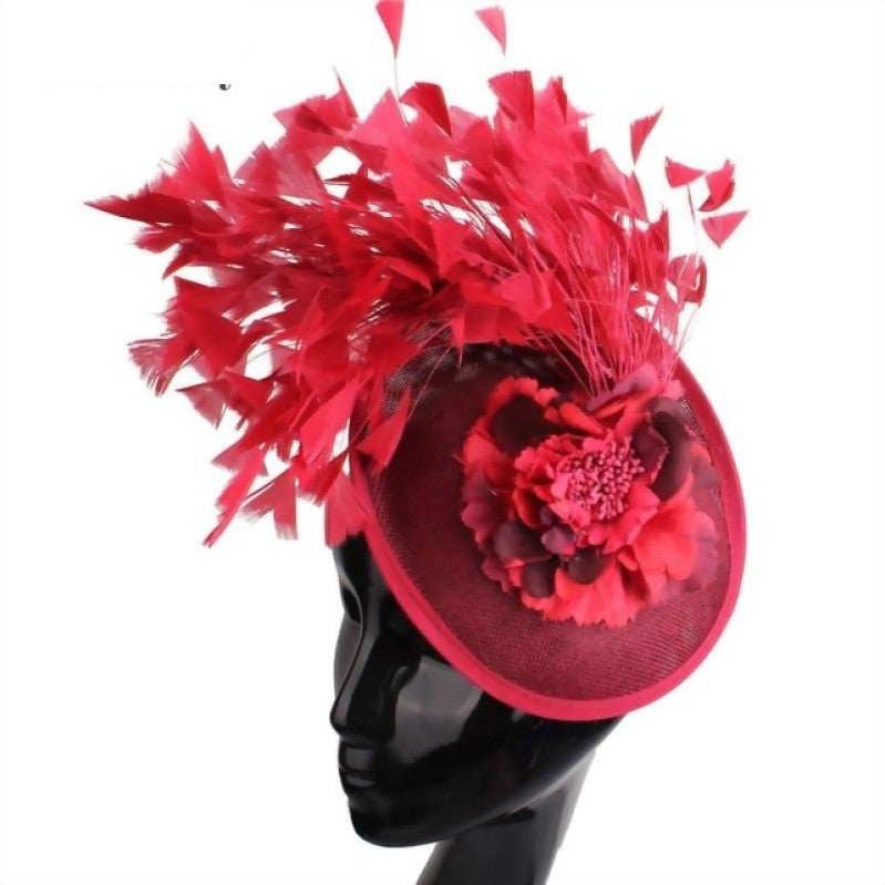 
                      
                        15 Colors Side Hat Fascinator for Church Weddings Party Events - TulleLux Bridal Crowns &  Accessories 
                      
                    
