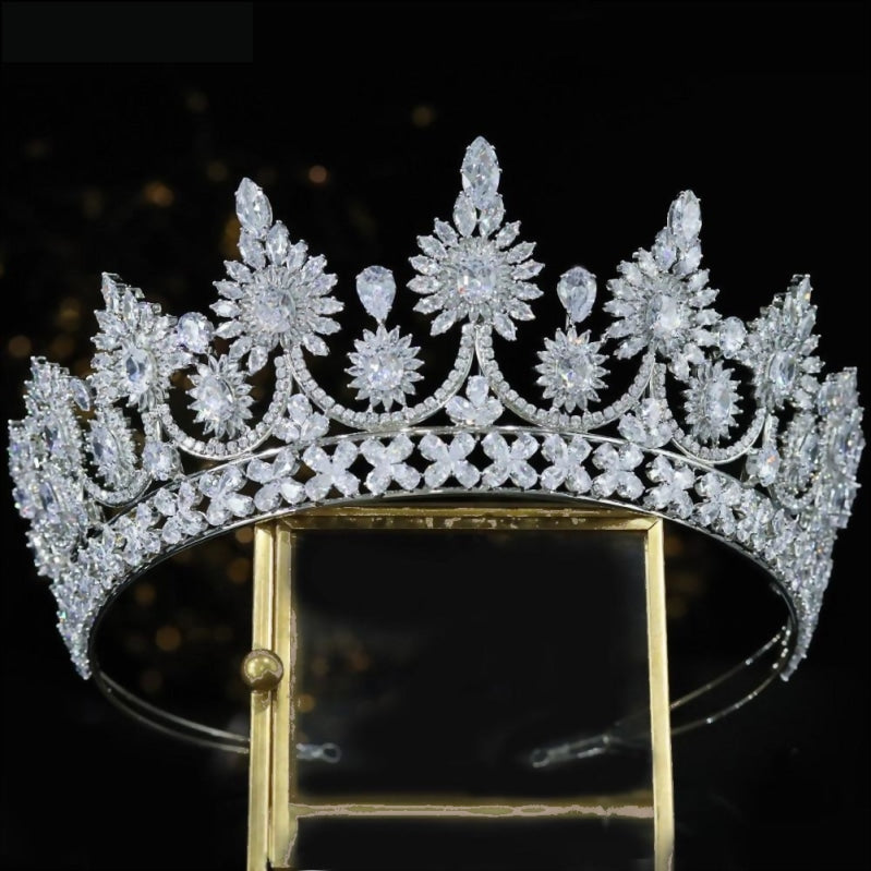 Wedding Bridal Tiara Luxury - TulleLux Bridal Crowns &  Accessories 
