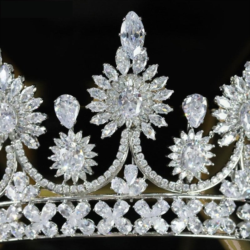 Wedding Bridal Tiara Luxury - TulleLux Bridal Crowns &  Accessories 