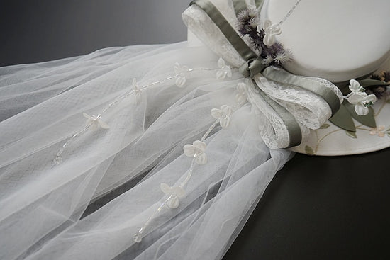 White Wide Brim Fedora Flower Kentucky Derby Church Hat - TulleLux Bridal Crowns &  Accessories 