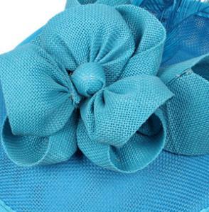 Vintage Light Blue Derby Fascinator Formal Fedora Cap - TulleLux Bridal Crowns &  Accessories 