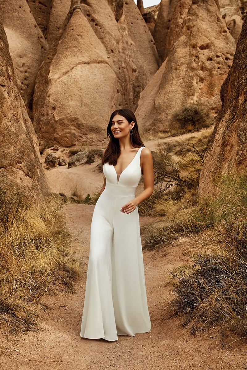 Beaded Bridal Gown with Detachable Train | Sophia Tolli