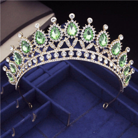 Crystal Princess Party Tiara Crown in Multiple Colors