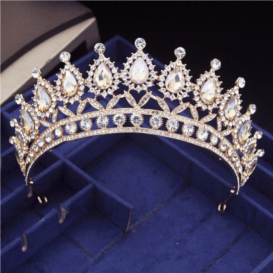Crystal Princess Party Tiara Crown in Multiple Colors
