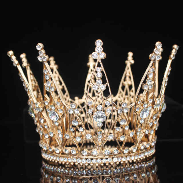 
                      
                        Rhinestone Princess Show Tiara Crown  Wedding Hair Jewelry Accessory - TulleLux Bridal Crowns &  Accessories 
                      
                    