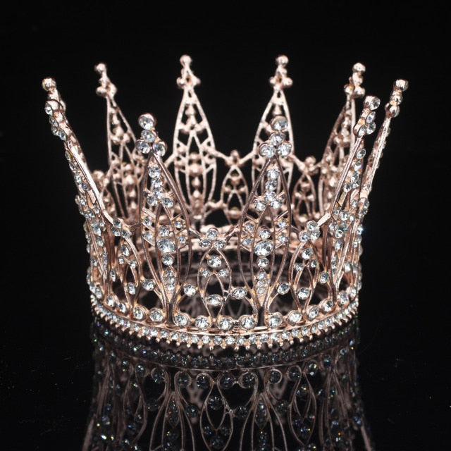 
                      
                        Rhinestone Princess Show Tiara Crown  Wedding Hair Jewelry Accessory - TulleLux Bridal Crowns &  Accessories 
                      
                    