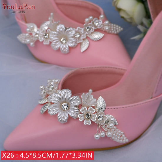 1Pc Shiny Rhinestone Clip Women High Heel Decoration Clip Charm Buckle Bag  Pendant Brooch Bride Wedding Shoe Buckle Accessories