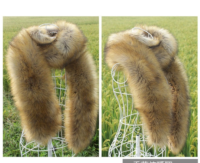 
                      
                        Faux Fox Fur Long  Formal Shoulder Wrap In Many Colors - TulleLux Bridal Crowns &  Accessories 
                      
                    