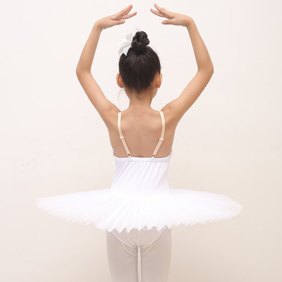 Load image into Gallery viewer, Stiff Ballet Tutu Skirt Swan Lake Costume Young Girls Stage Professional Dance Wear
