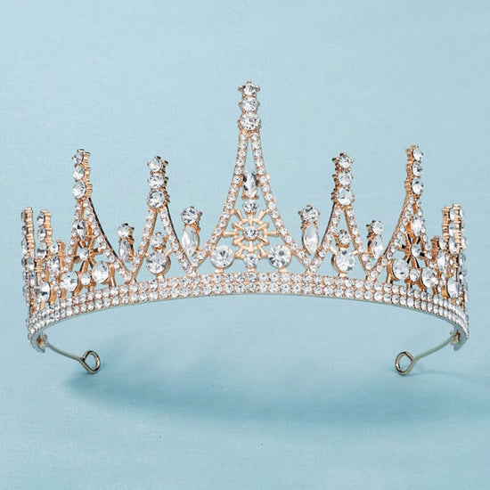 Ladies Fancy Party Crystal Tiara Crown - TulleLux Bridal Crowns &  Accessories 