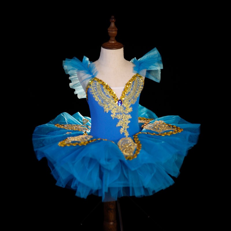 blue ballet dress
