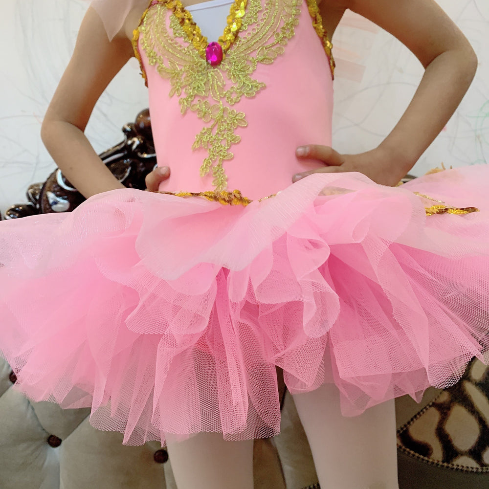 
                      
                        Professional Ballet Tutu Costume Pancake Girls Ballerina Dress
                      
                    