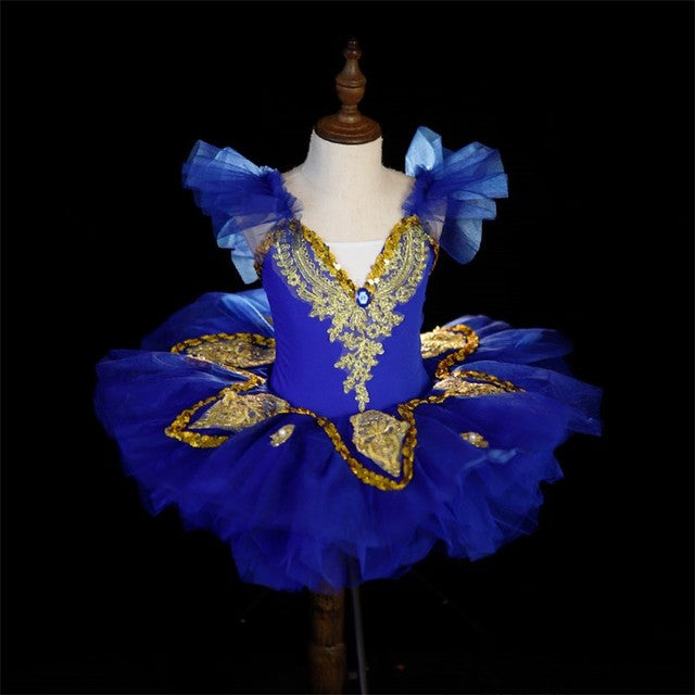 
                      
                        Professional Ballet Tutu Costume Pancake Girls Ballerina Dress
                      
                    