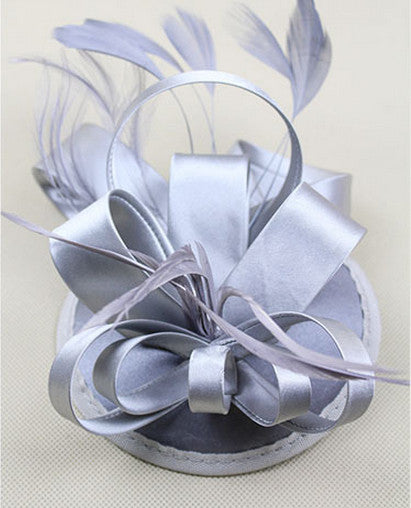 Fashion Ladies Royal Fascinator Bridal Feather - TulleLux Bridal Crowns &  Accessories 