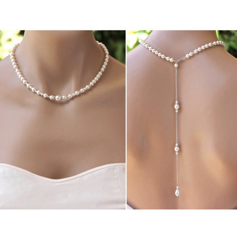 back drop necklace on Pinterest