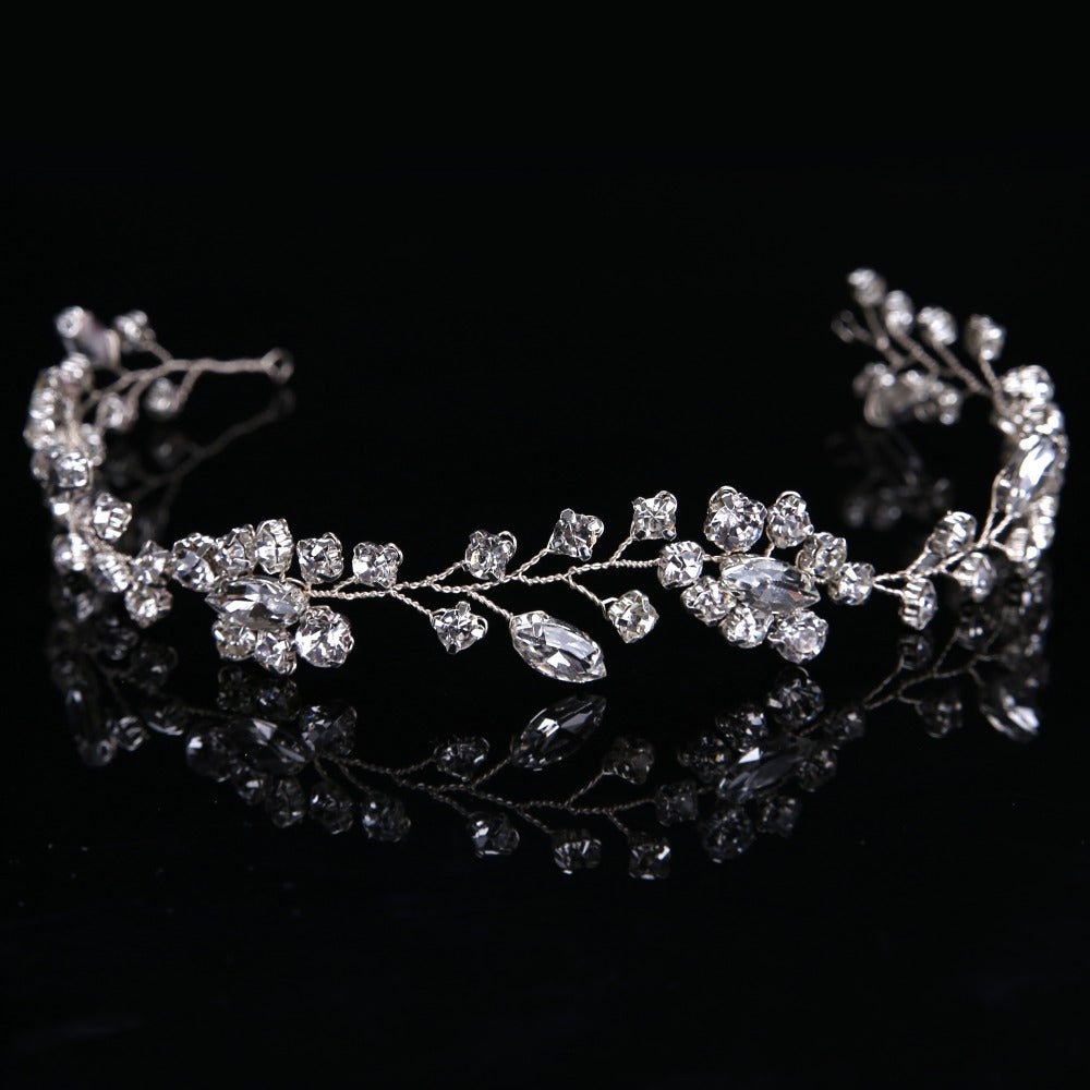 Gorgeous Crystal Headband Crystal Hair Jewelry Wedding Crown Accessory - TulleLux Bridal Crowns &  Accessories 