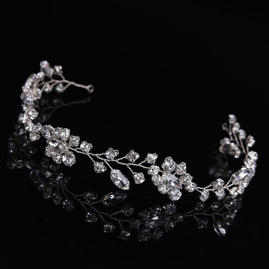 Gorgeous Crystal Headband Crystal Hair Jewelry Wedding Crown Accessory ...