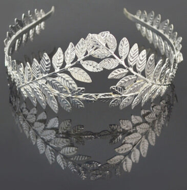 Elegant Baroque  Metal Leaves Hairband Tiaras with Forehead Jewelry Bridal  Wedding Hair Accessories - TulleLux Bridal Crowns &  Accessories 