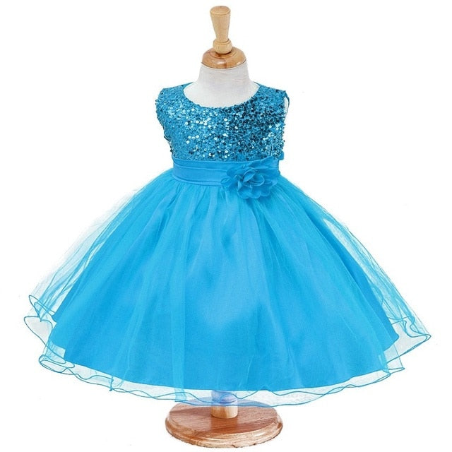 
                      
                        Girls Sequined Flower Princess Party Dress, Baby Girls - TulleLux Bridal Crowns &  Accessories 
                      
                    