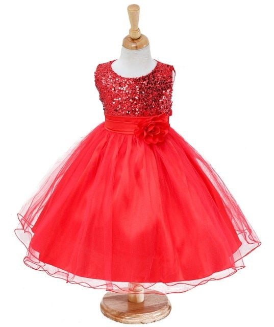 
                      
                        Girls Sequined Flower Princess Party Dress, Baby Girls - TulleLux Bridal Crowns &  Accessories 
                      
                    
