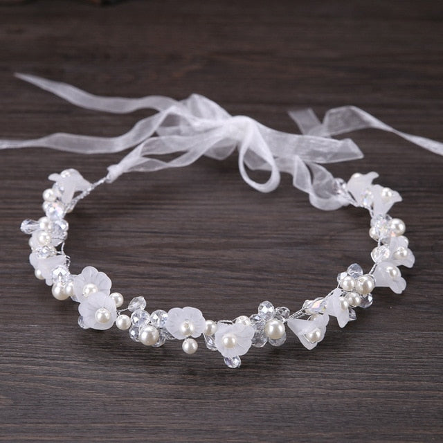 
                      
                        Crystal Rhinestone Bridal Headpieces Satin Ribbon Wedding Hair Accessories for Brides Tiaras Crowns Headbands - TulleLux Bridal Crowns &  Accessories 
                      
                    