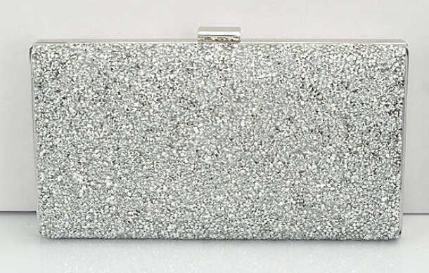 Evening Clutch Bag Diamond Sequin Clutch Crystal Day Clutch Wedding Purse - TulleLux Bridal Crowns &  Accessories 